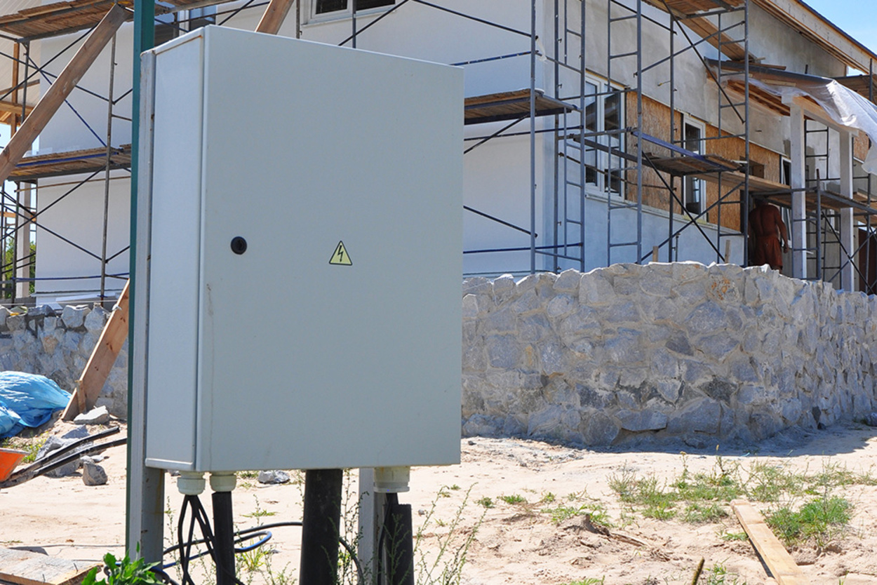 Baustrom bei Elektrotechnik Gumpp in Buttenwiesen