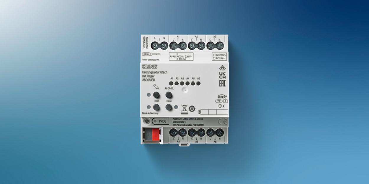 KNX Heizungsaktor 6-fach bei Elektrotechnik Gumpp in Buttenwiesen