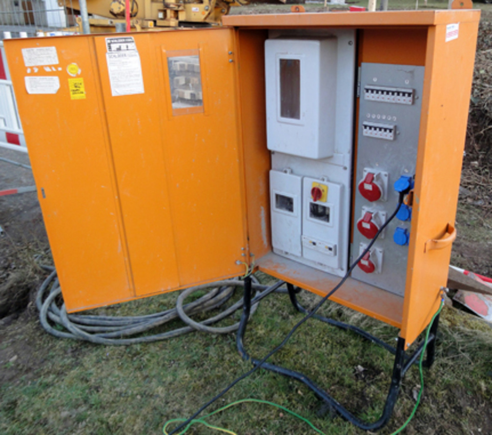 Baustromkasten bei Elektrotechnik Gumpp in Buttenwiesen
