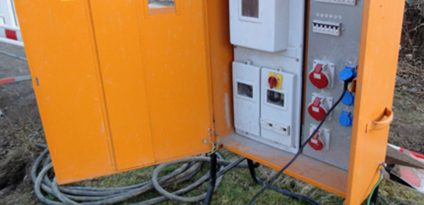 Baustrom bei Elektrotechnik Gumpp in Buttenwiesen